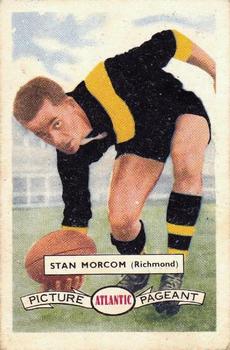 1958 Atlantic Petrol Stations Victorian League Stars #127 Stan Morcom Front